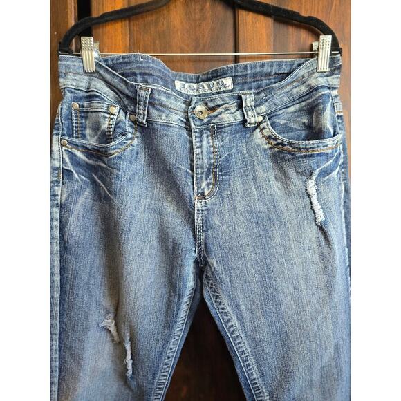 IQ&CO 5 pocket denim sz 14 - Picture 5 of 7